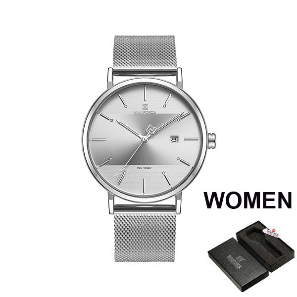 Couple  Luxury Quartz  Female Waterproof Lovers Gift Watch