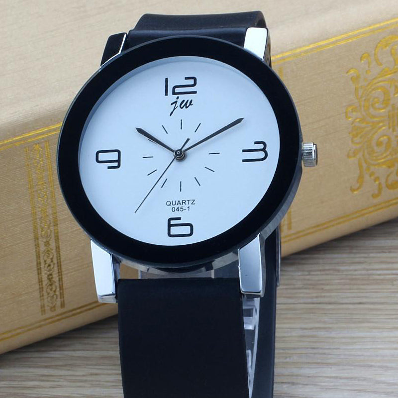 Leather Strap Geometry Sports Watch Lover Wristwatches
