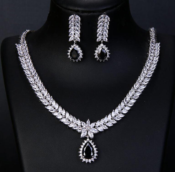 Charming Fashion Elegance Cubic Zircon Multicolor   Jewelry Sets