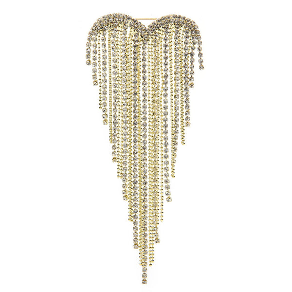 Broches de borlas de corazón para mujer 2