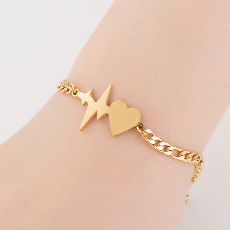 Gold Stainless Steel Animal Bracelets for Women