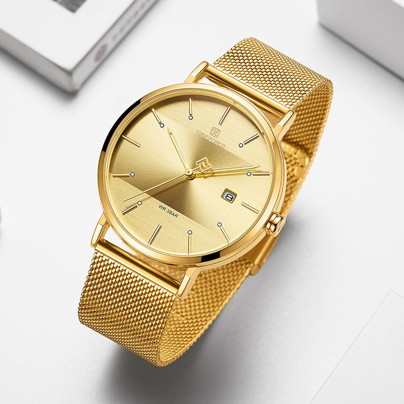 Couple  Luxury Quartz  Female Waterproof Lovers Gift Watch