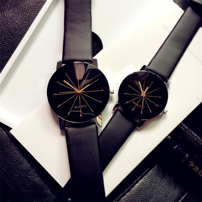 Fashion luxury Couple Quartz Watch Dial Hour Digital Women Watches