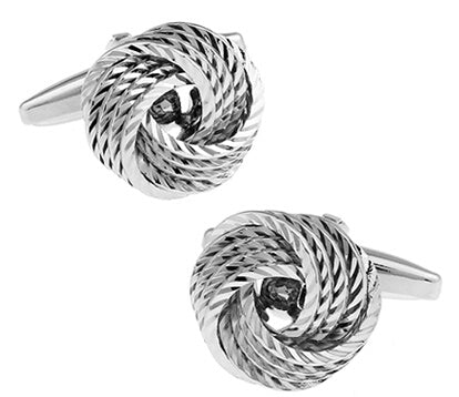 Metal Knot Cufflinks