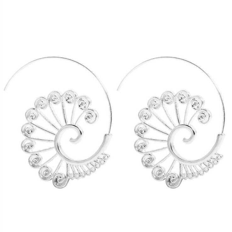 Girls Trend Gift Female Vintage Big Earrings
