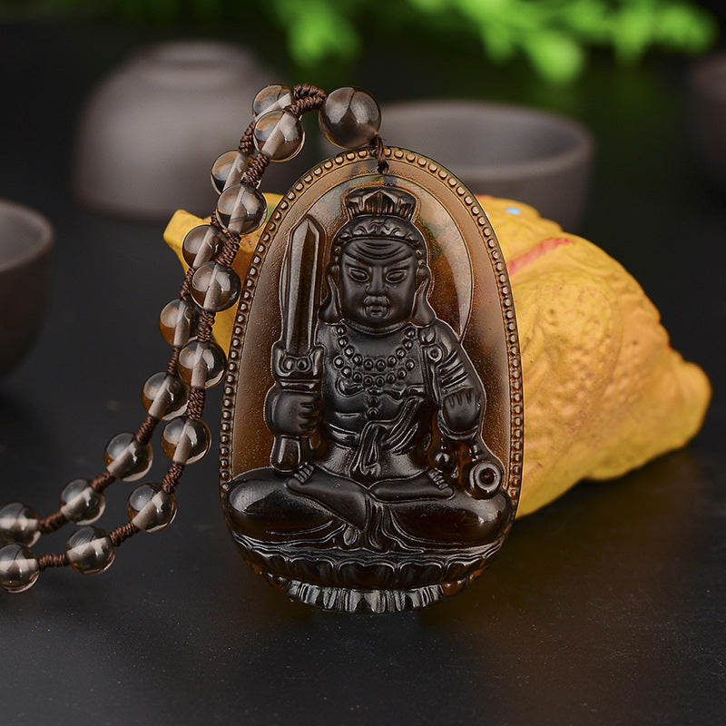 Buddha Guardian Gods Pendant Necklace