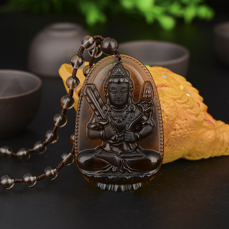 Buddha Guardian Gods Pendant Necklace