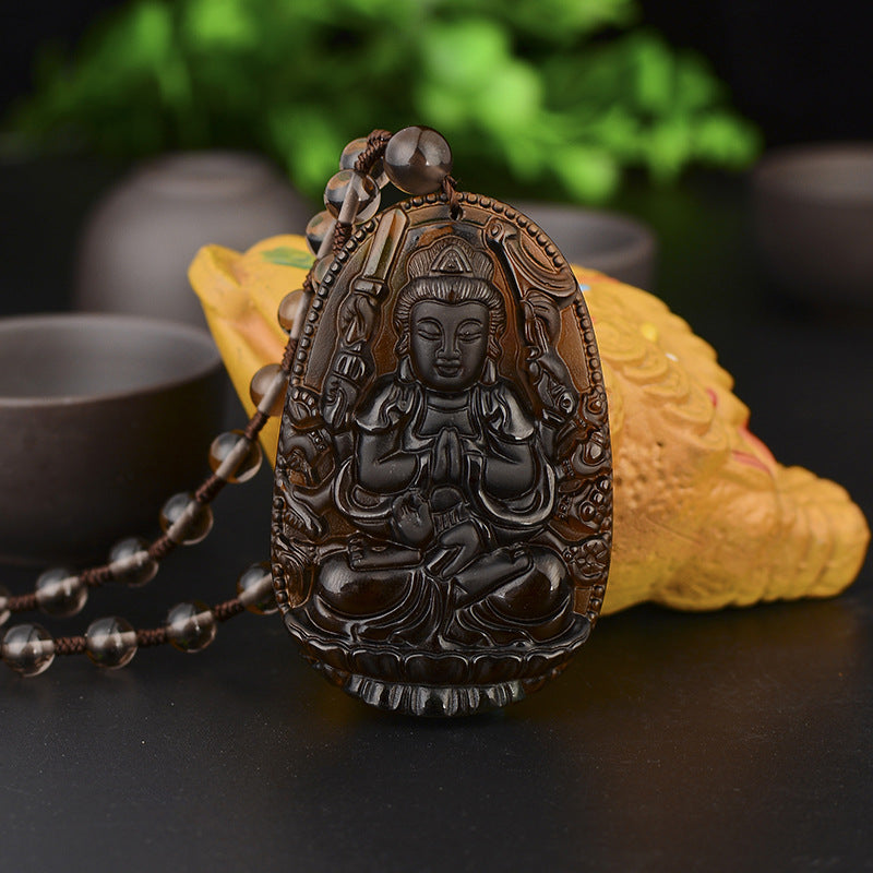 Buddha Guardian Gods Pendant Necklace