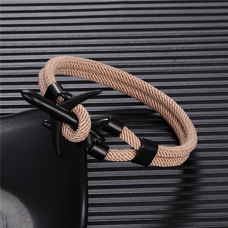 Airport Fashion Men Women Airplane Anchor Bracelets
