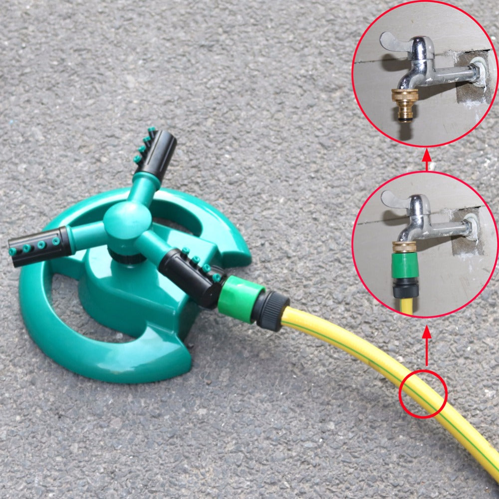 360 Degree Circle Rotating Water Sprinkler