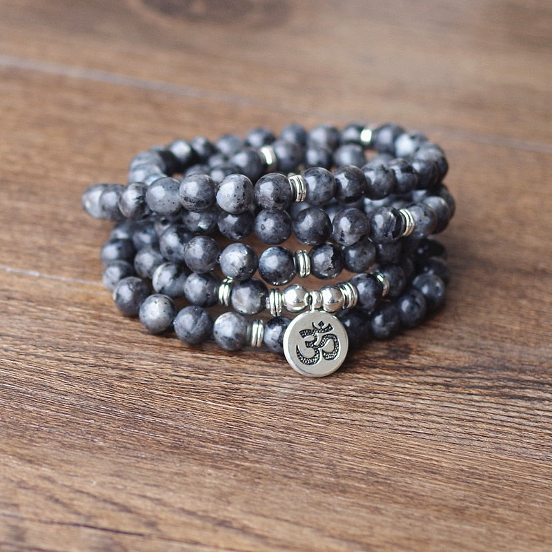 OM Buddha Charm Yoga Bracelet