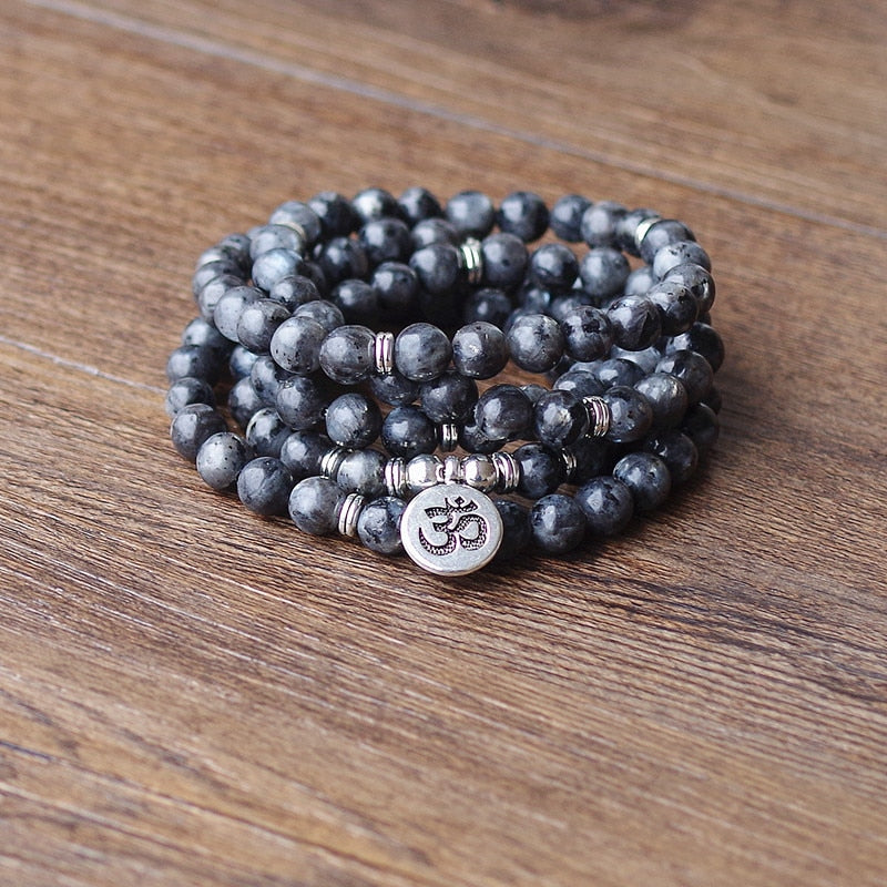 OM Buddha Charm Yoga Bracelet
