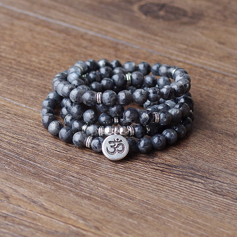 OM Buddha Charm Yoga Bracelet