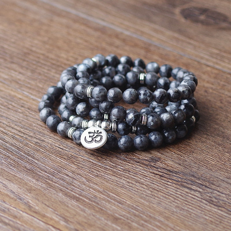 OM Buddha Charm Yoga Bracelet