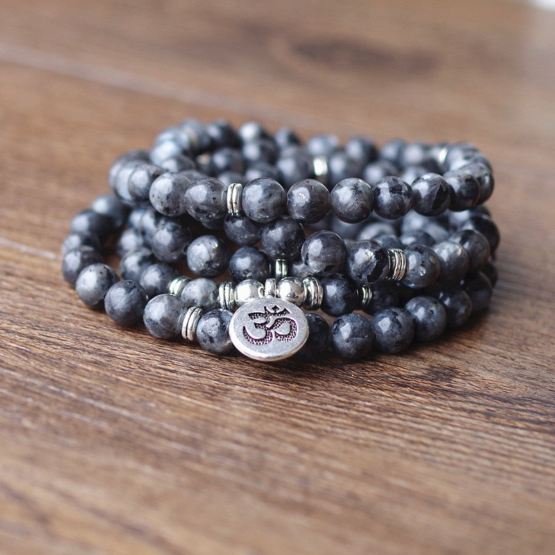OM Buddha Charm Yoga Bracelet
