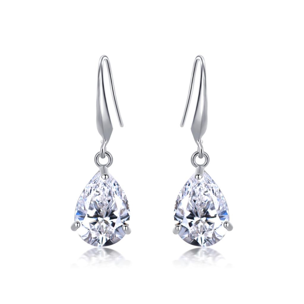 Trendy Cubic zirconia Cubic zirconia Waterdrop Jewelry Set