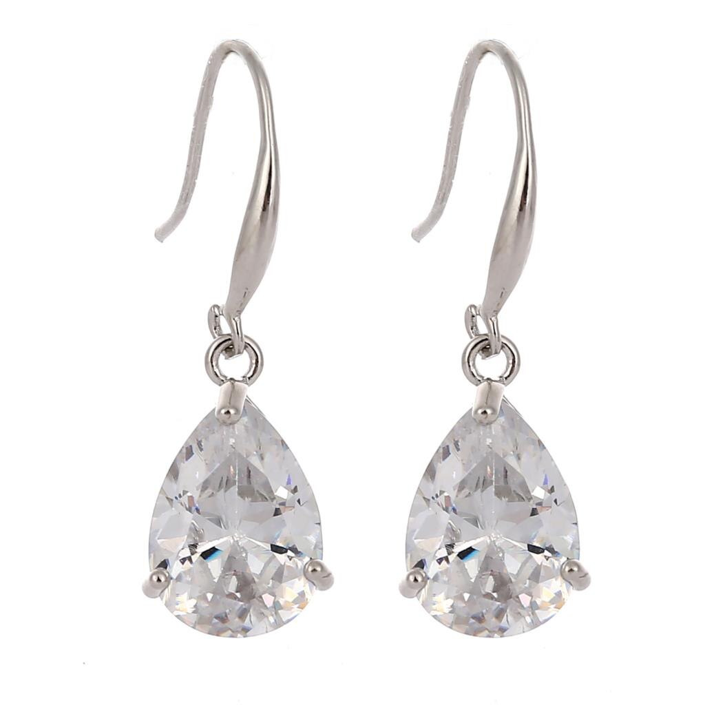Trendy Cubic zirconia Cubic zirconia Waterdrop Jewelry Set