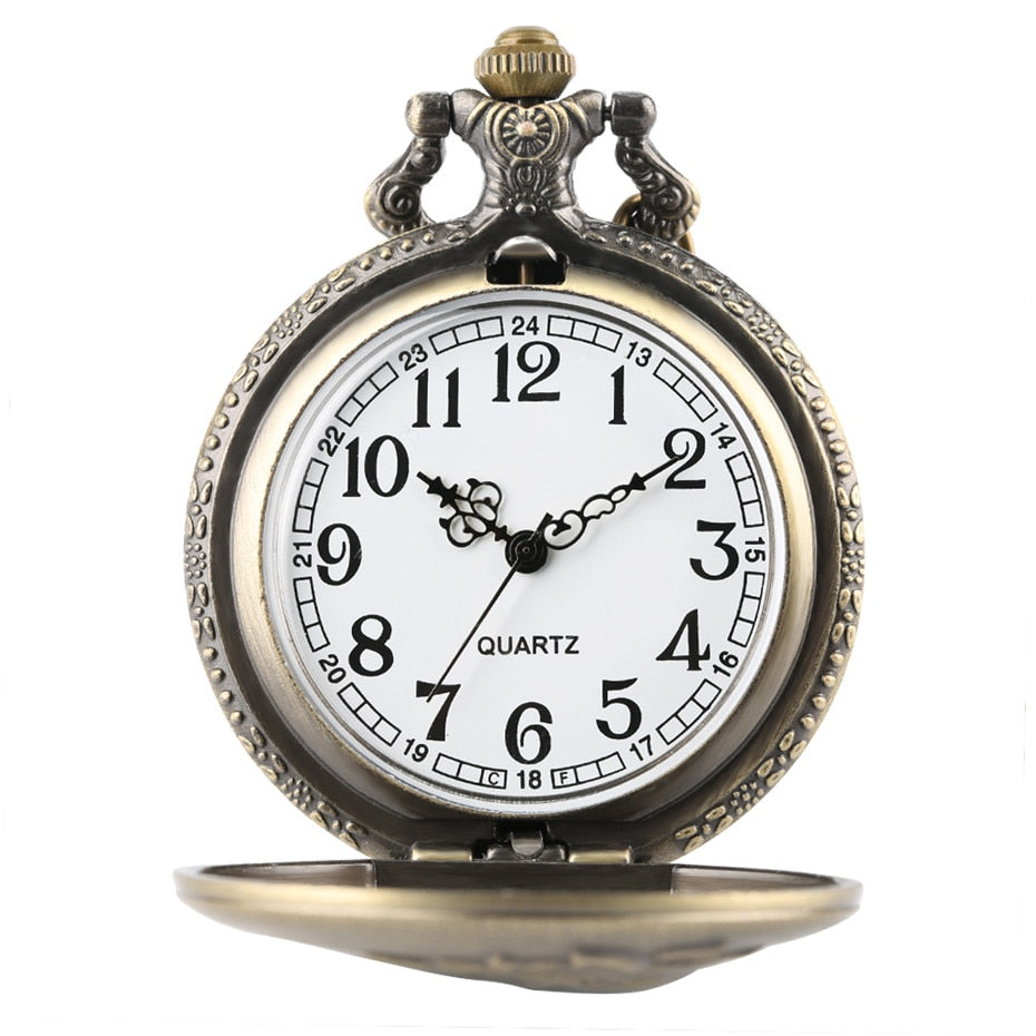 Vintage Bronze Pocket Watch