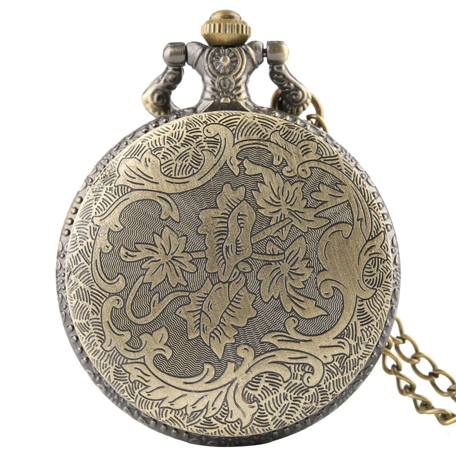 Vintage Bronze Pocket Watch