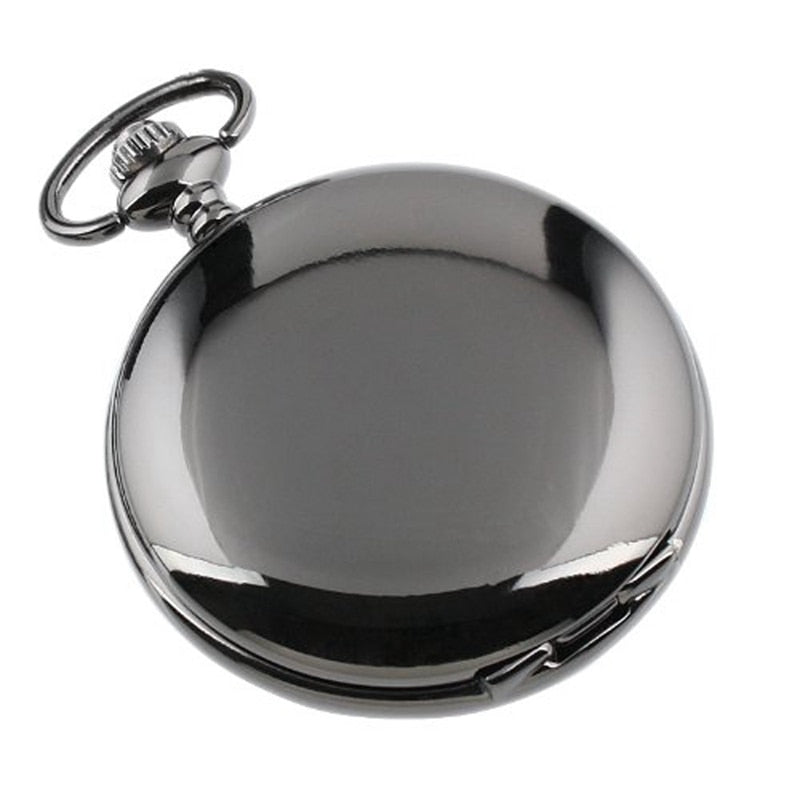 I LOVE YOU Theme Quartz Pocket Chain Watch