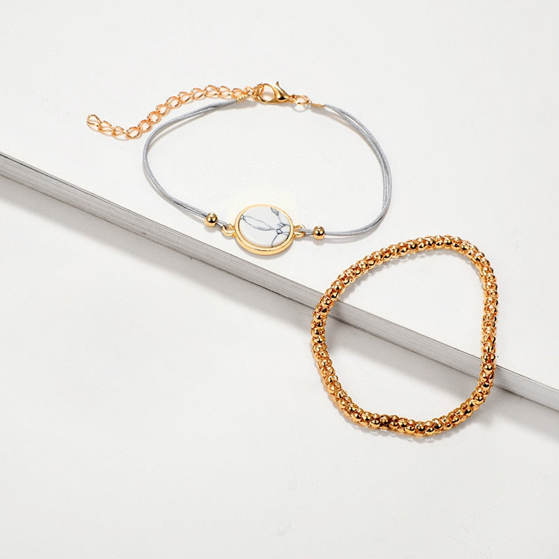 Bohemia Heart Tassel Beaded Bracelet for Women