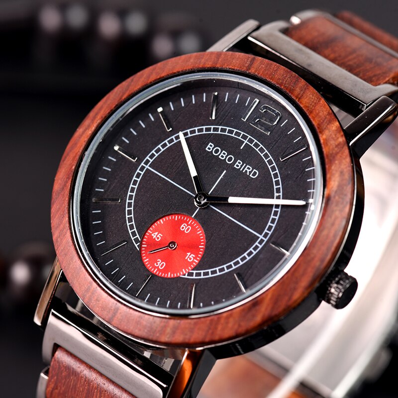 Luxury Wooden Watch Couple Stylish and Quality Wristwatch