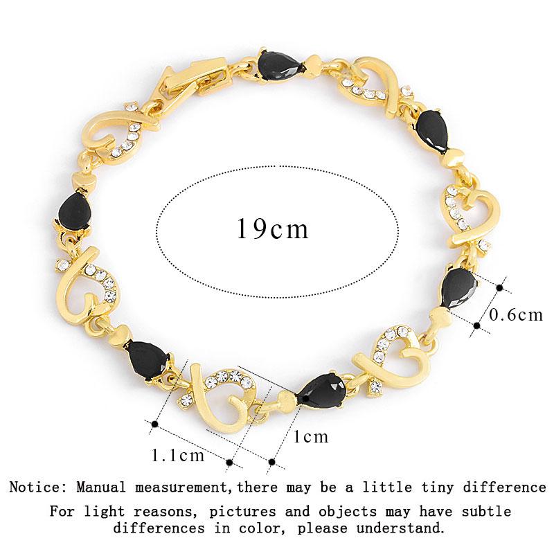 Vintage Multi-color Crystal Bracelets For Women