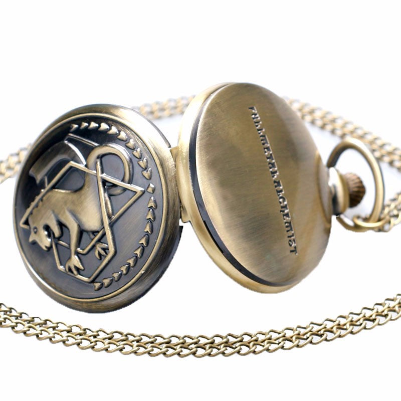 High Quality Full Metal Alchemist Pocket Watch