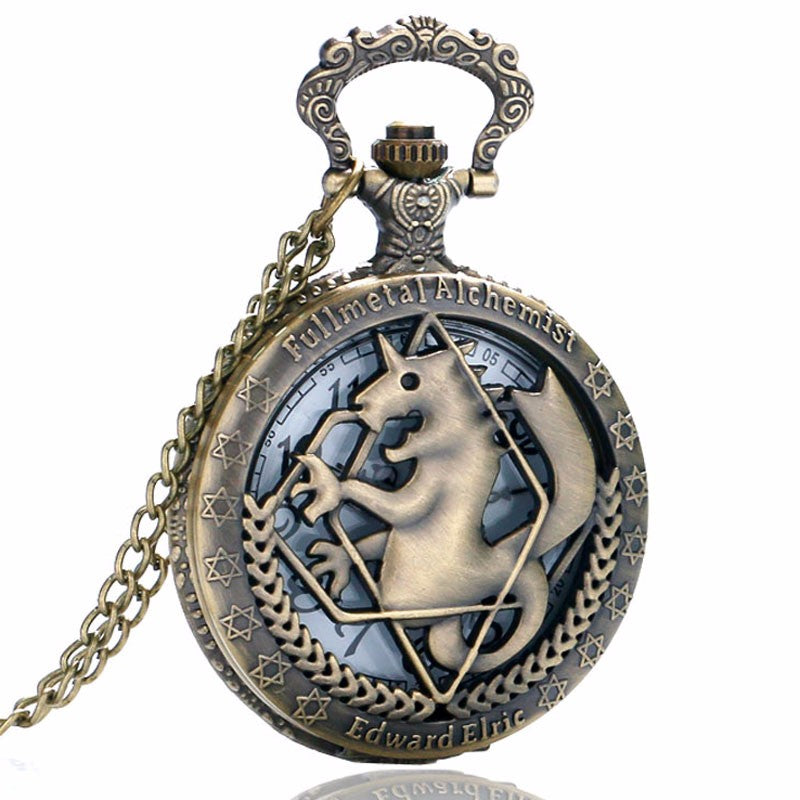 High Quality Full Metal Alchemist Pocket Watch