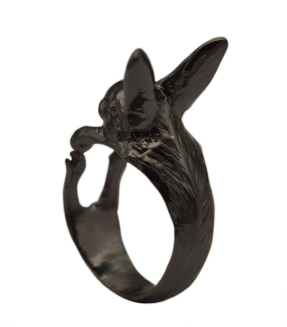 Adjustable Vintage Hippie Chic  Rabbit   Knuckles Rings