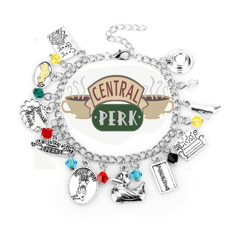 TV Show Central Park Friends Charm Bracelet