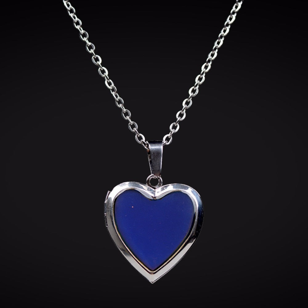 Peach Heart Love Pendant Necklace