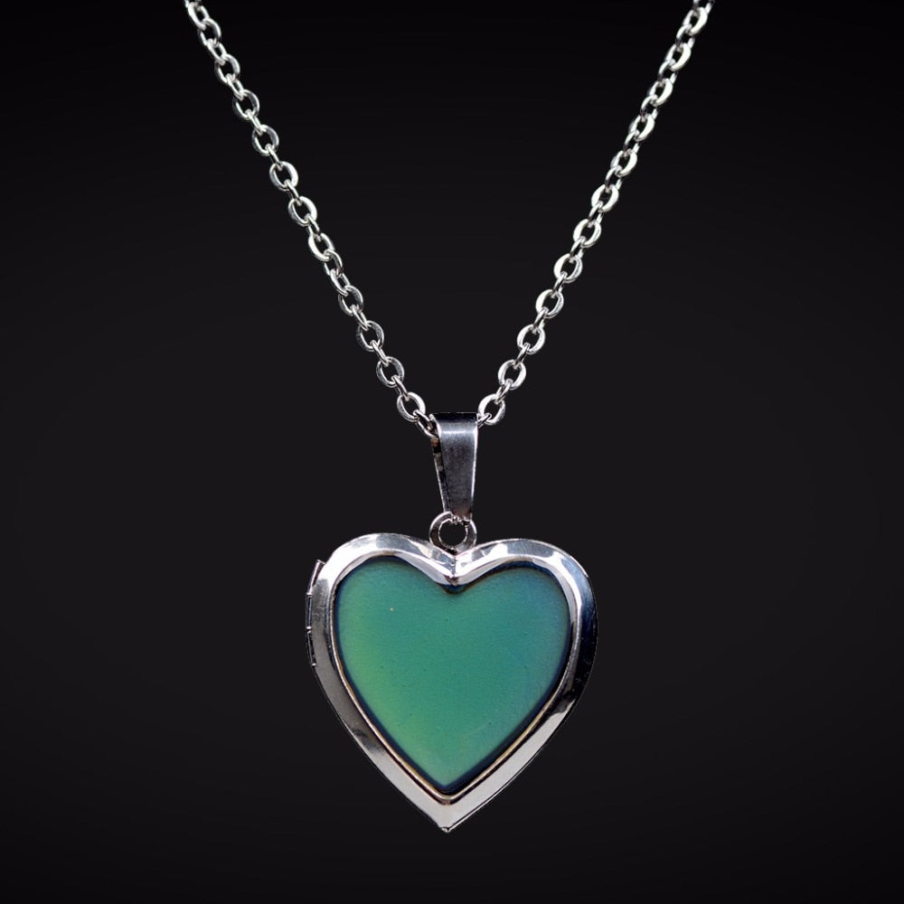 Peach Heart Love Pendant Necklace