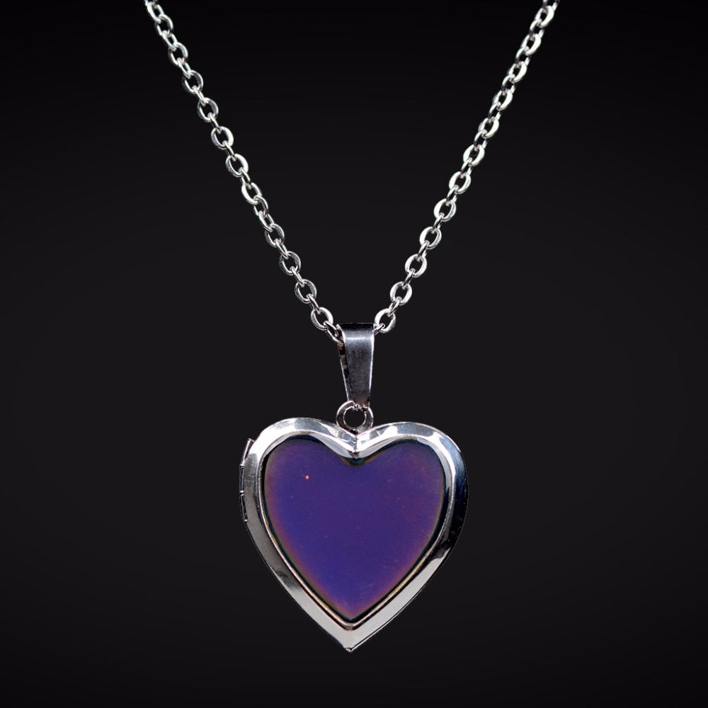 Peach Heart Love Pendant Necklace