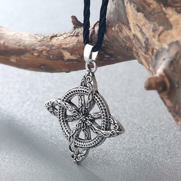 Viking Overcoming Grass Slavic Amulet Fern Flower Pendant