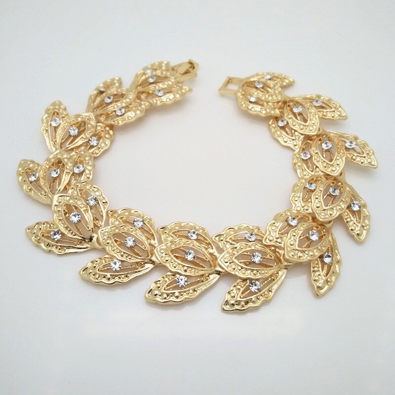 Nigerian gold Color jewelry set