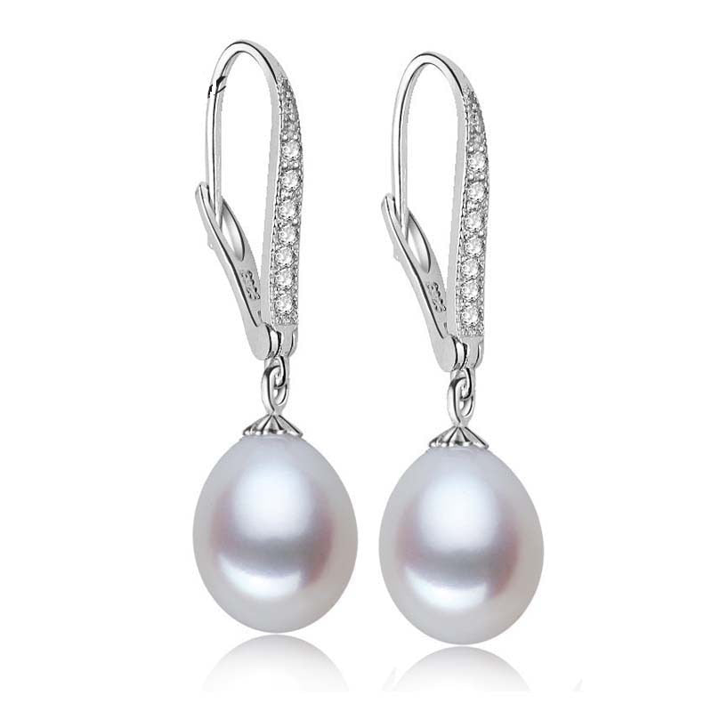 Clip Fresh Water Pearl Earrings,Real Pearl Earrings For Women