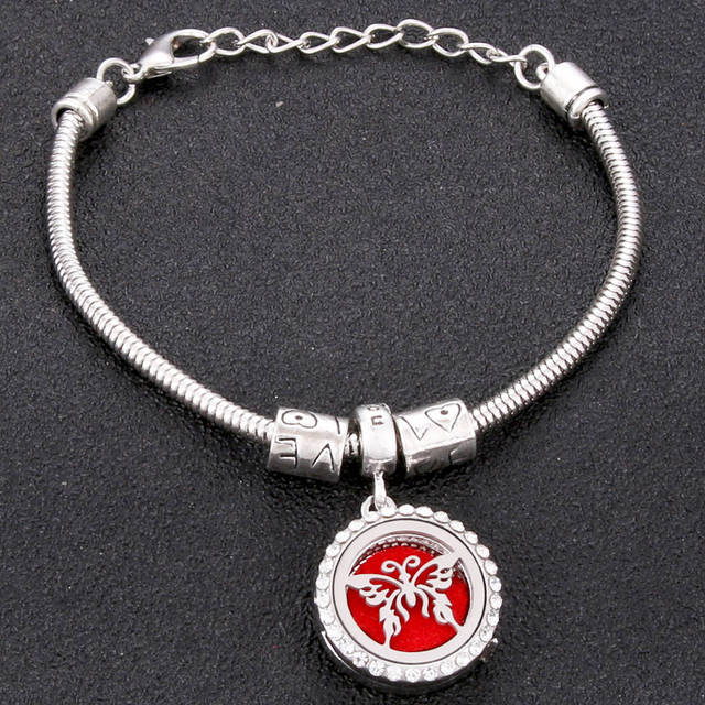 Tree of Life Full zircon Locket Bracelet Bangle
