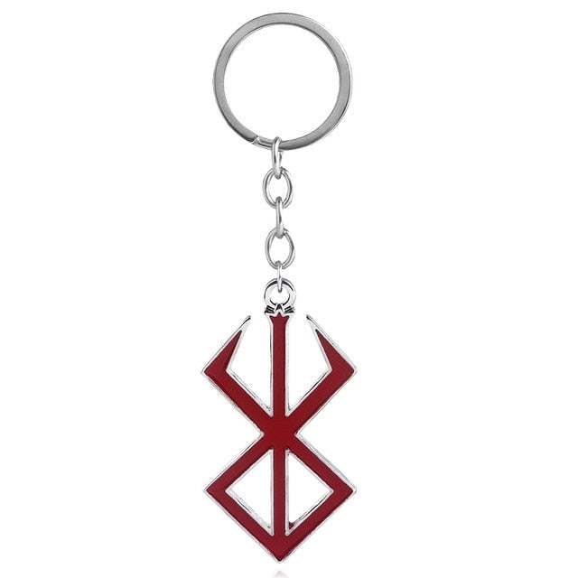 The mad warrior of Norse Viking mythology keyring Pendant