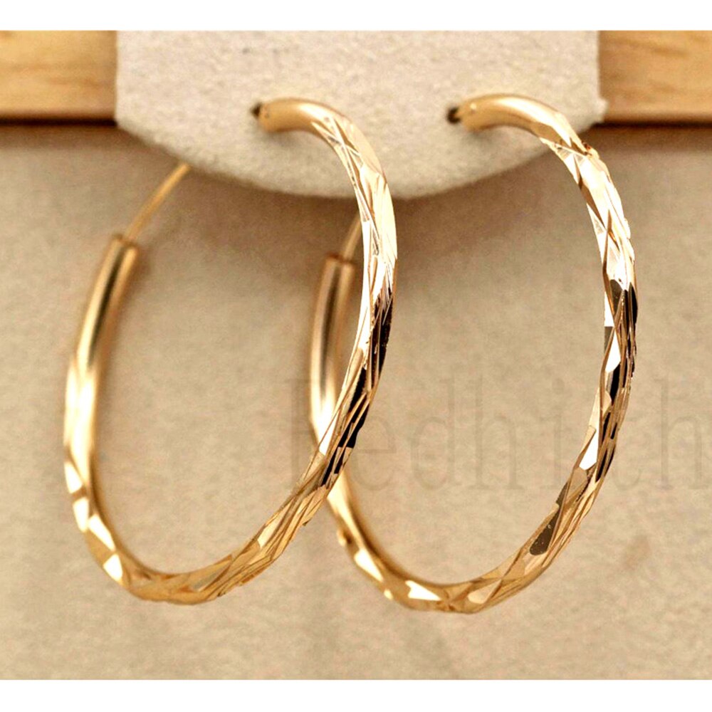 Trendy Large Hoop Earrings for Women