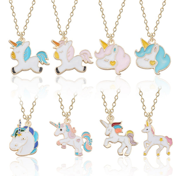 Fashion Unicorn Pendant Necklace