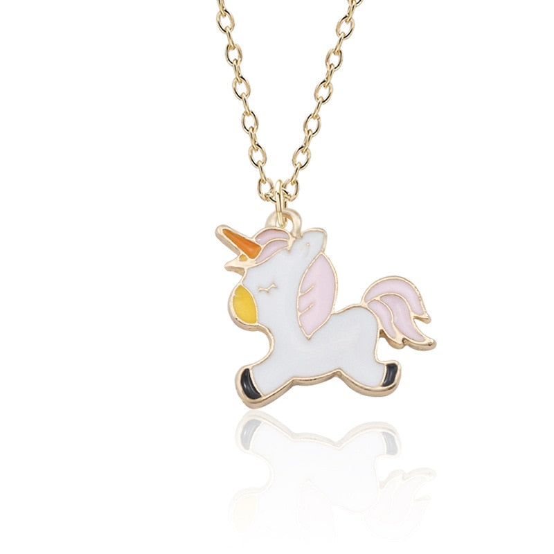 Fashion Unicorn Pendant Necklace
