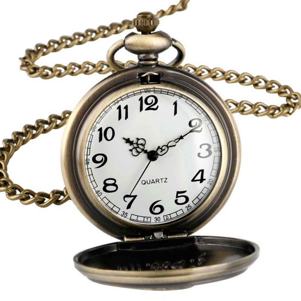 Animate Fullmetal Alchemist Design Quartz Analog Pocket Watch