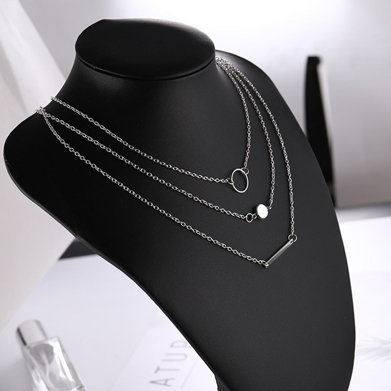 Fashion Statement Multilayer Necklace