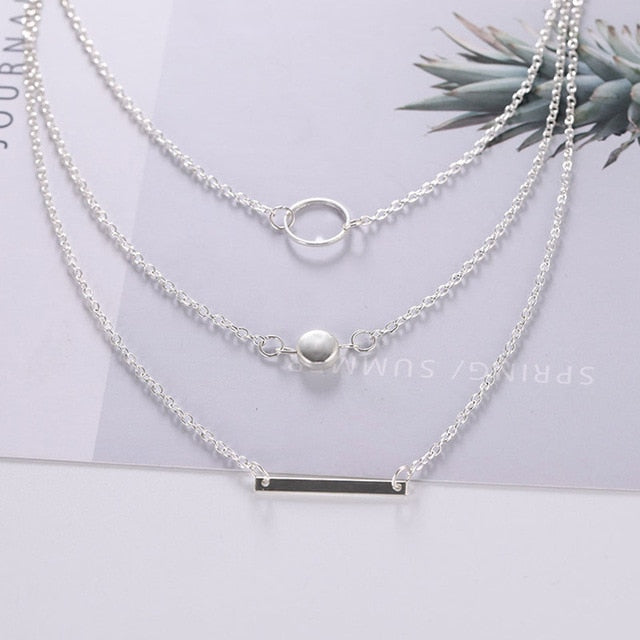 Fashion Statement Multilayer Necklace