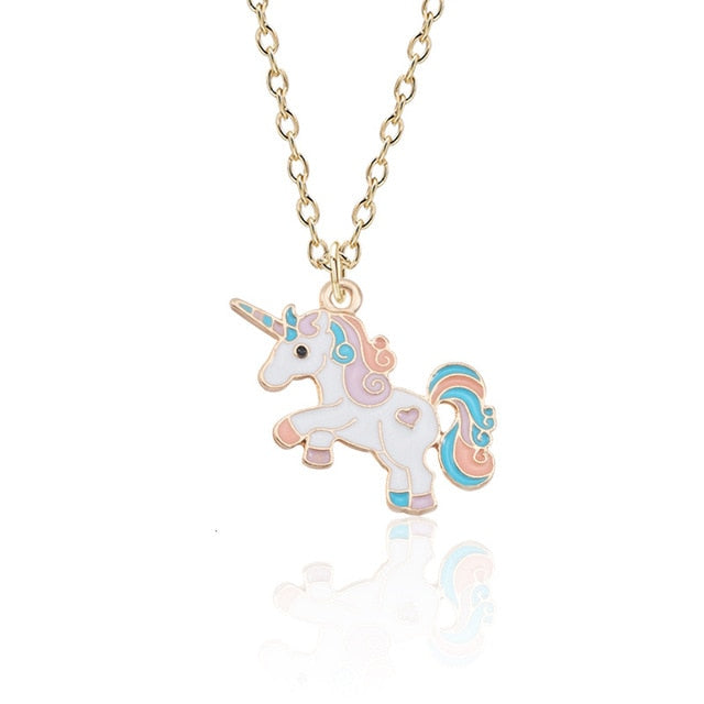Fashion Unicorn Pendant Necklace