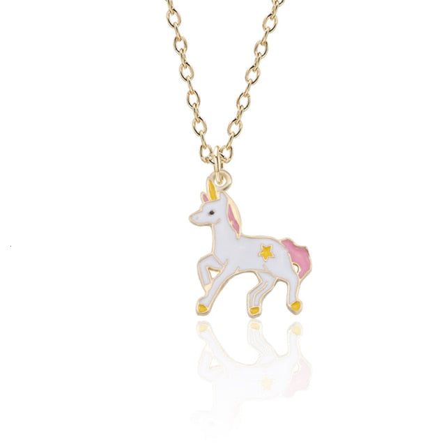 Fashion Unicorn Pendant Necklace