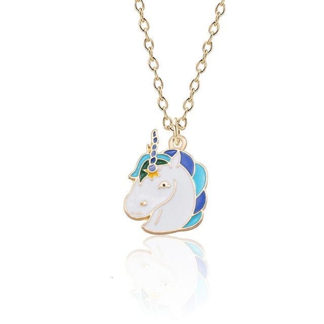 Fashion Unicorn Pendant Necklace