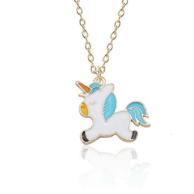 Fashion Unicorn Pendant Necklace