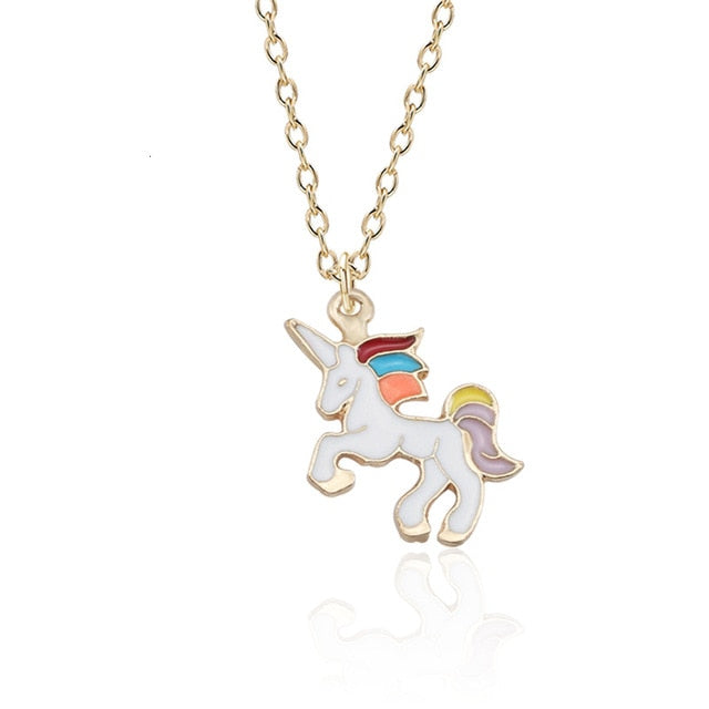Fashion Unicorn Pendant Necklace
